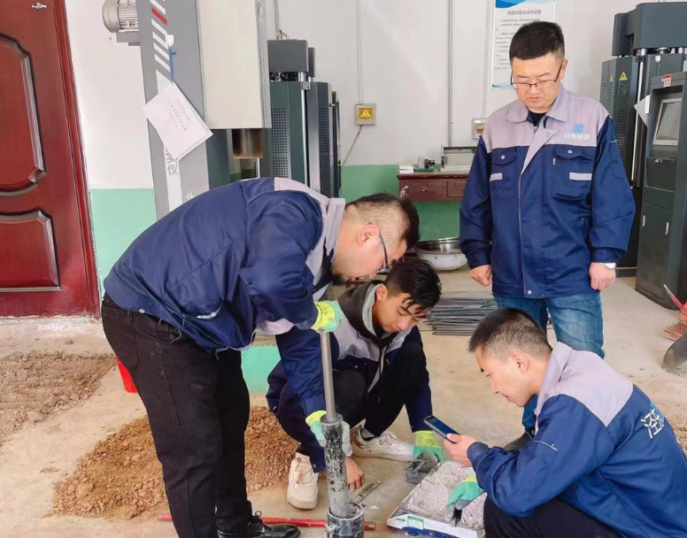 市产投集团泾东设计公司参与2022年全市水利工程质量抽检(图6) 市产投集团泾东设计公司参与2022年全市水利工程质量抽检(图6)